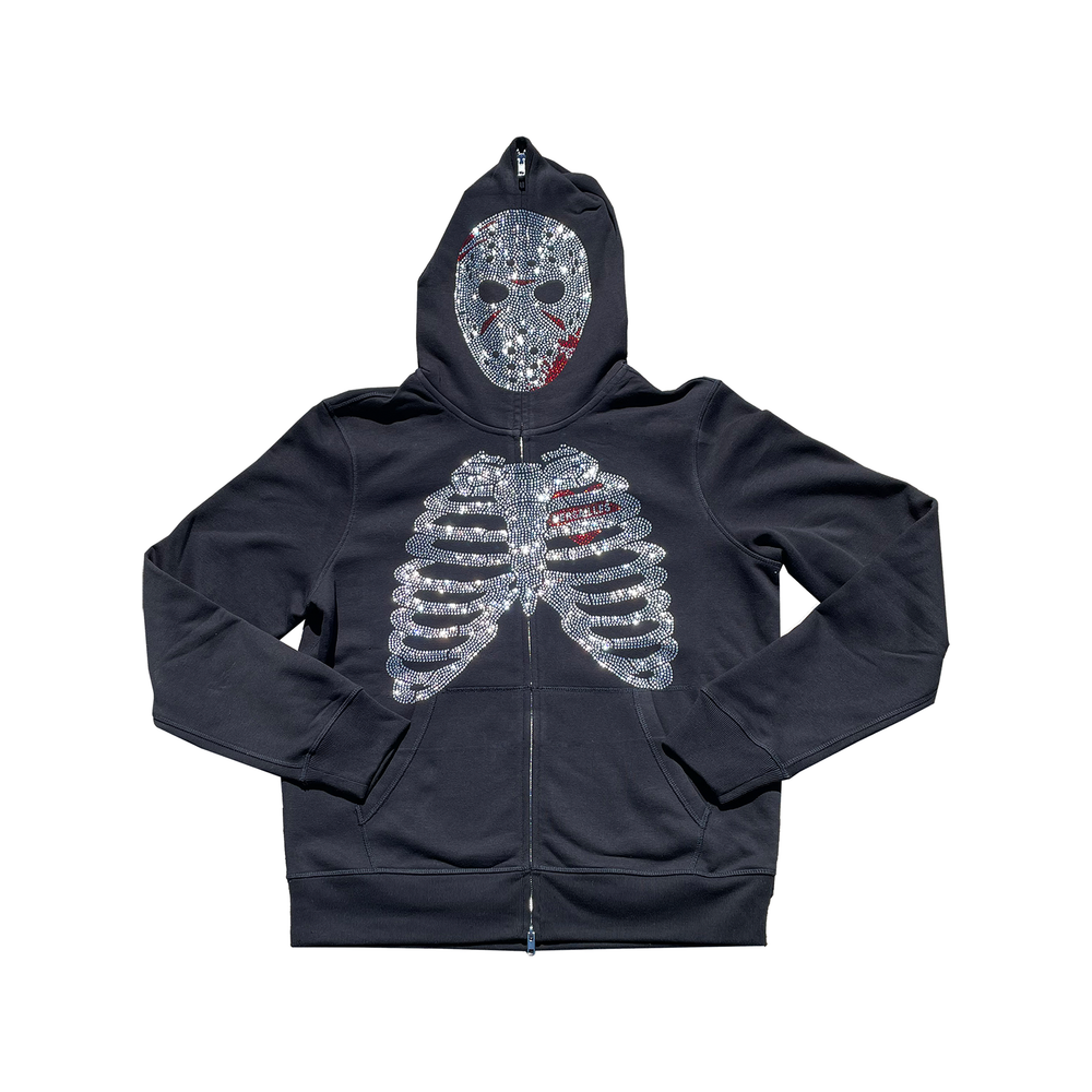 Versailles Jason Rib Cage Full Body Zip Up