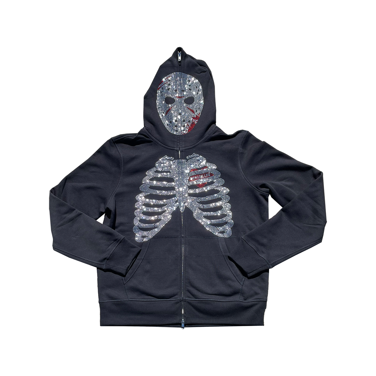 Versailles Jason Rib Cage Full Body Zip Up
