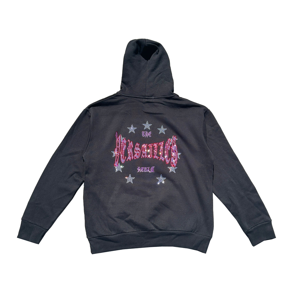 Versailles 'Pink Realm' Rhinestone Urban Hoodie