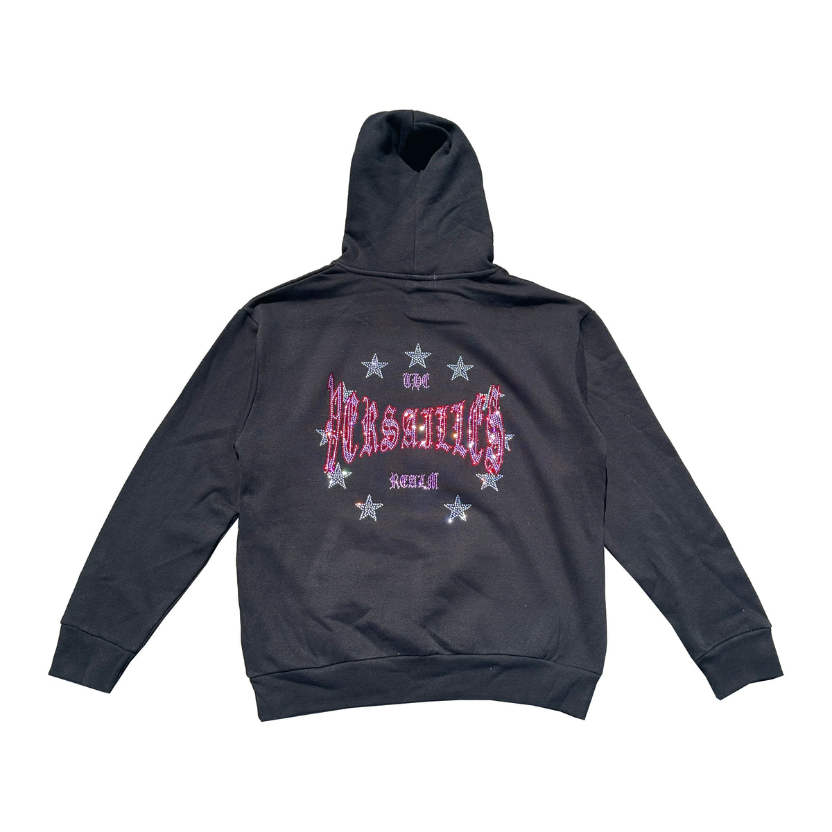 Versailles 'Pink Realm' Rhinestone Urban Hoodie