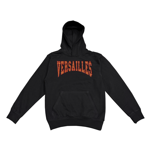 Versailles Orange Arc Rhinestone Urban Hoodie