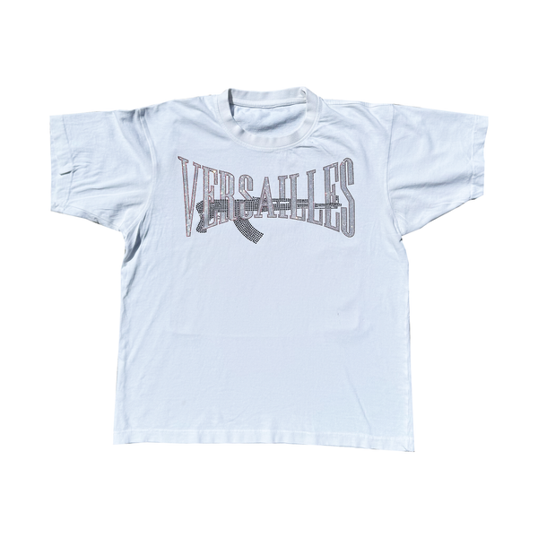 Versailles White OG AK-47 Rhinestone T-Shirt